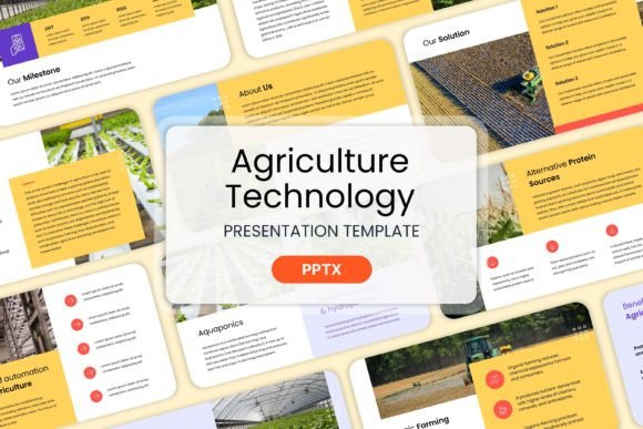 Agriculture Technology - PPT Templates: Your Next-Level Design Asset
