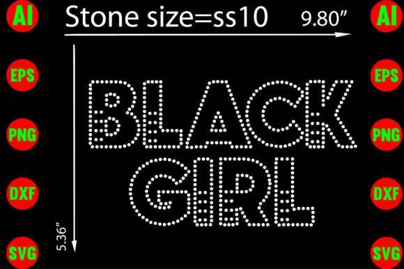 Black Girl Rhinestone Templates: Bold Designs for Your Projects