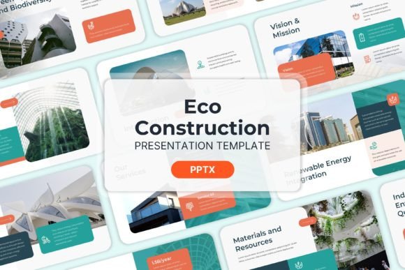 Eco Construction - Powerpoint Templates: Build a Greener Brand