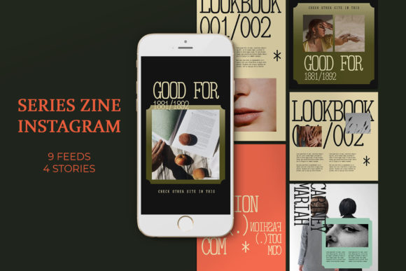 Elevate Your Feed: Mastering Series Zine Instagram Templates