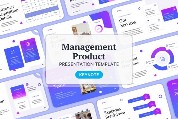 Elevate Your Pitch with Management Product - Keynote Templates