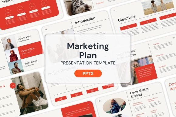 Marketing Plan - Powerpoint Templates: Your Professional Design Blueprint