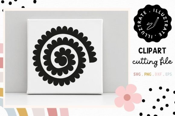 Rolled Paper Cut Flower Templates: 3D Crafting Made Simple