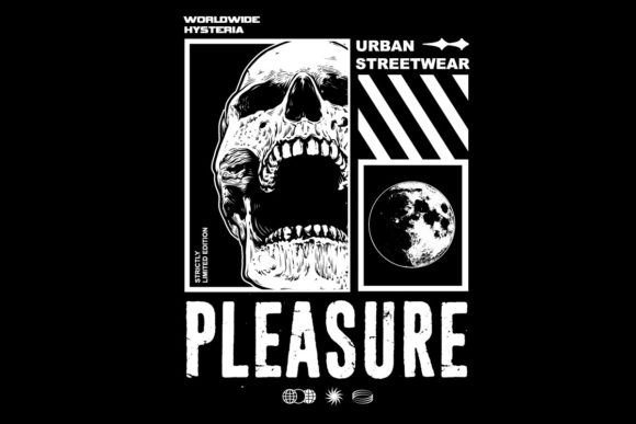 Unleash Urban Edge: Modern Streetwear Skull Templates