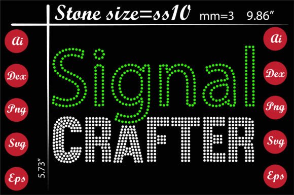 Unleashing Creativity with Signal Crafter Rhinestone Templates