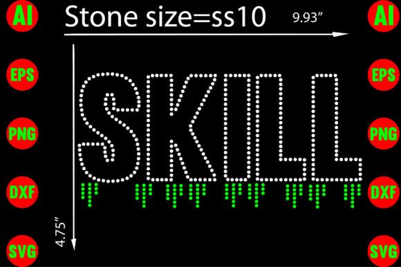 Unlock Creative Potential with SkiLL Rhinestone Templates Design